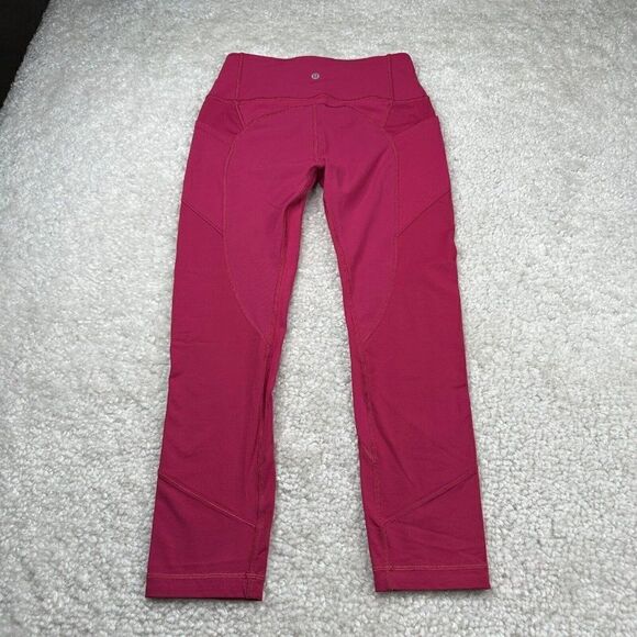 Lululemon All The Right Places Crop Violet Pink - Picture 3 of 15
